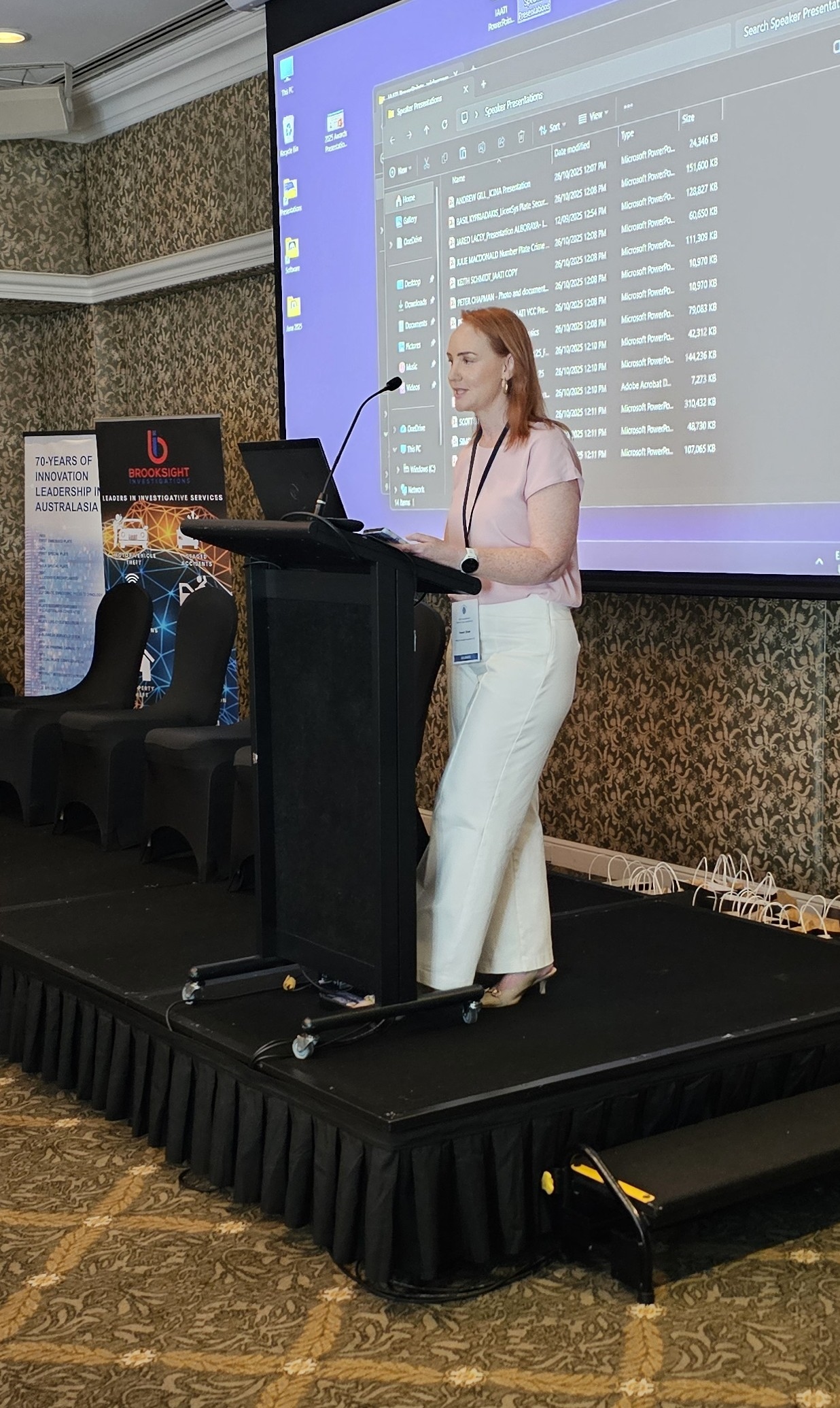 Australasian Branch President, Helen Shaw