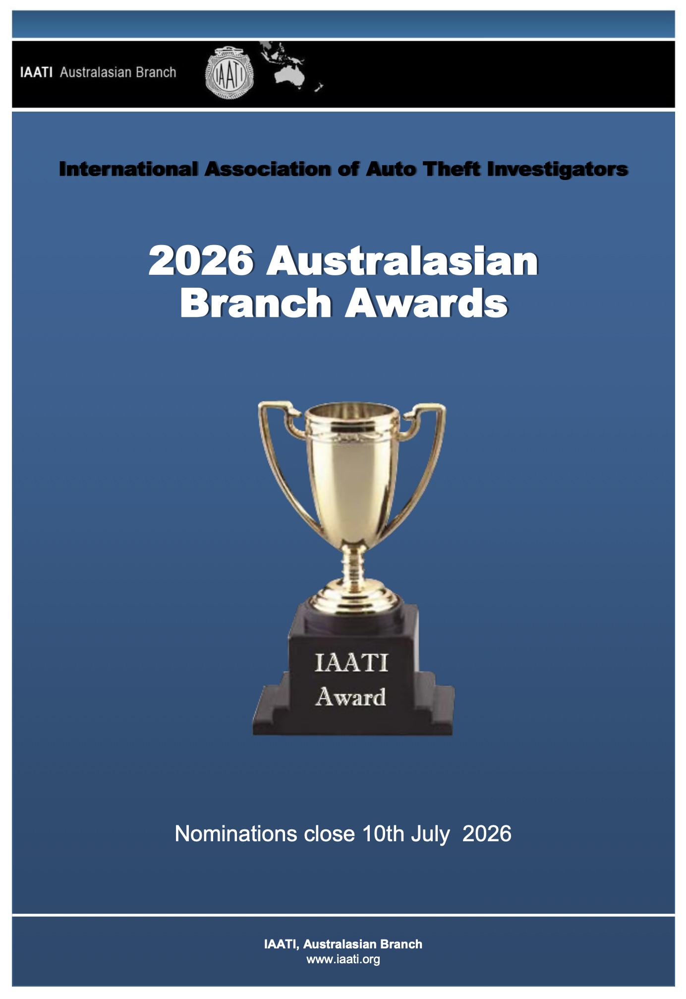 2026 Awards Flyer